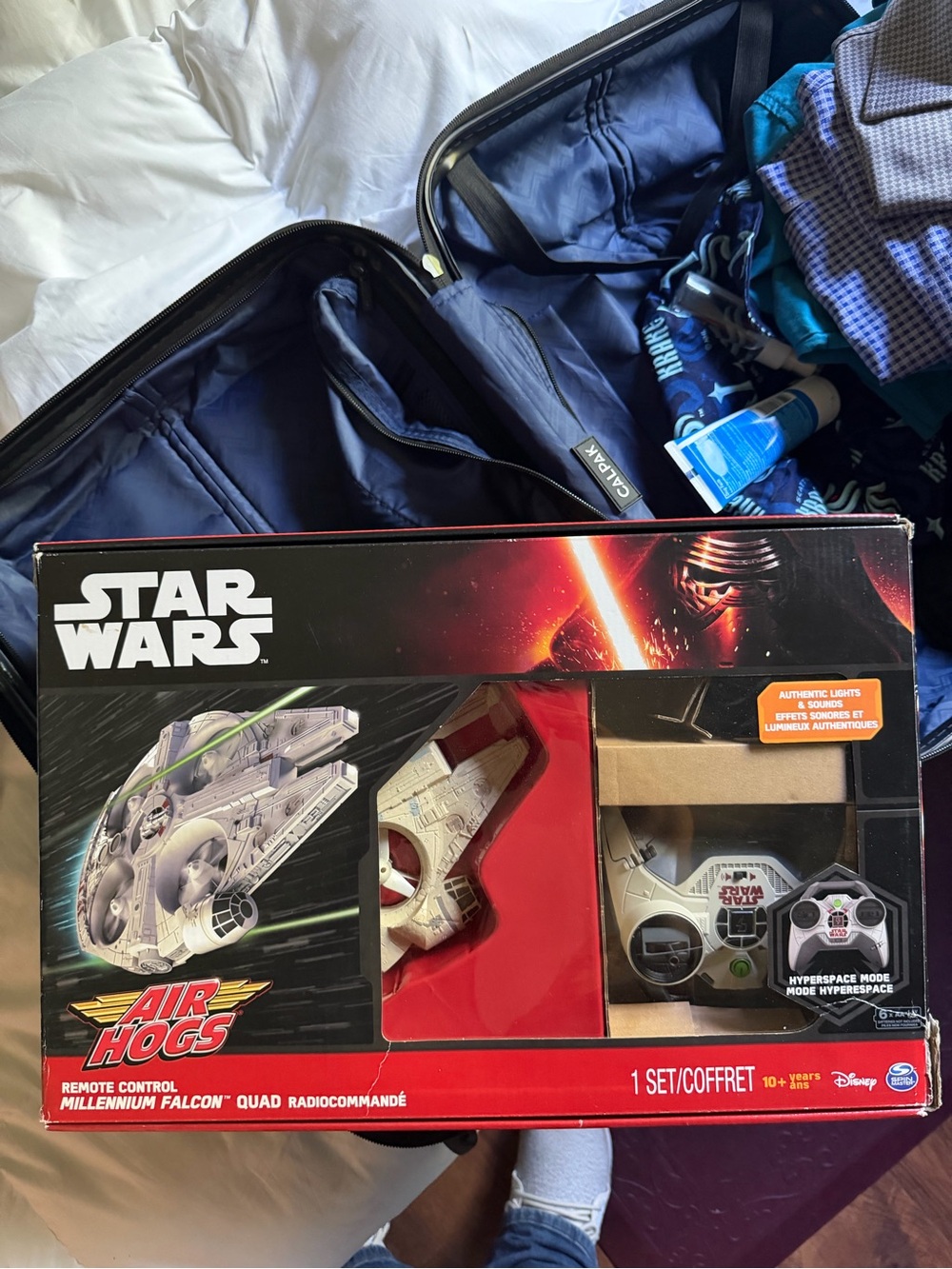 Star Wars Millennium Falcon Remote Control Drone – White